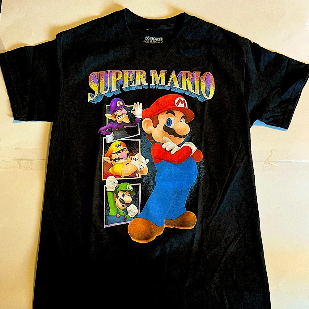 Super Mario brother short sleeve shirt